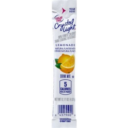 GREEN RABBIT HOLDINGS CRYSTAL LIGHT On-The-Go Sugar-Free Drink Mix Lemonade, 30 Count, 2 Pack 30700153